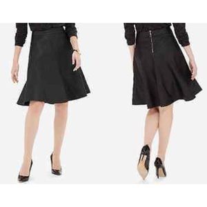 NWT Faux Leather A-Line Skirt